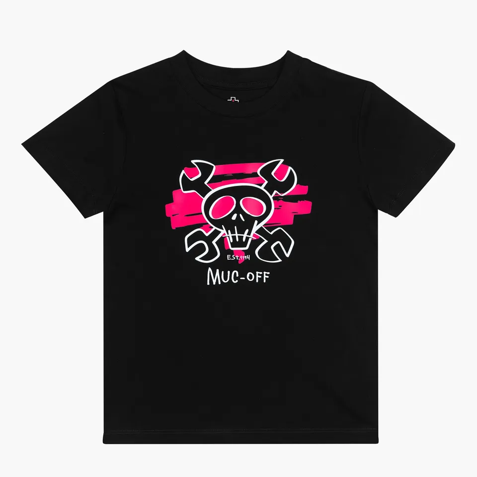muc-off-crossbones-kinder-t-shirt-schwarz-bio-baumwolle image 1