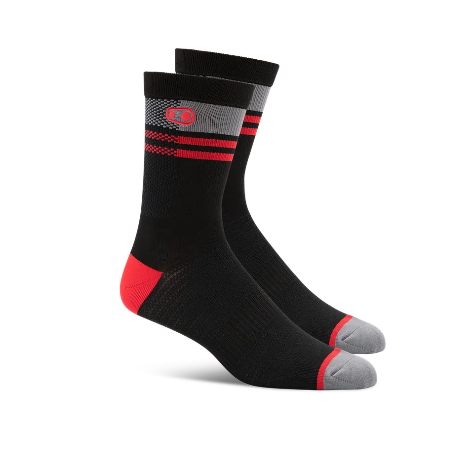 crankbrothers-icon-mtb-socken-schwarz-rot-l-xl image 1
