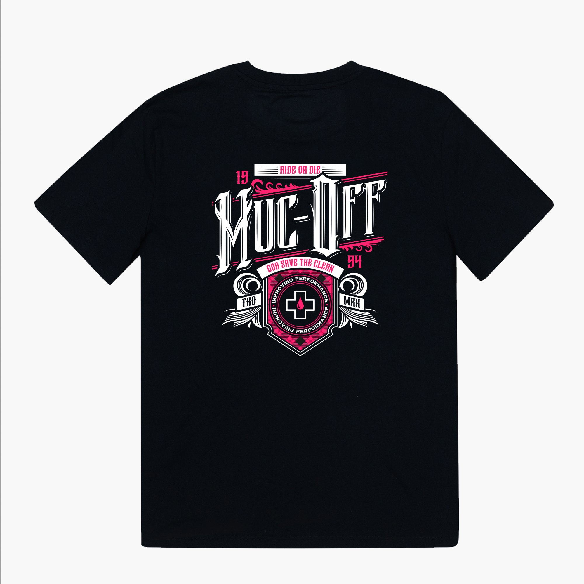 muc-off-god-save-the-clean-t-shirt-schwarz-bio-baumwolle image 2