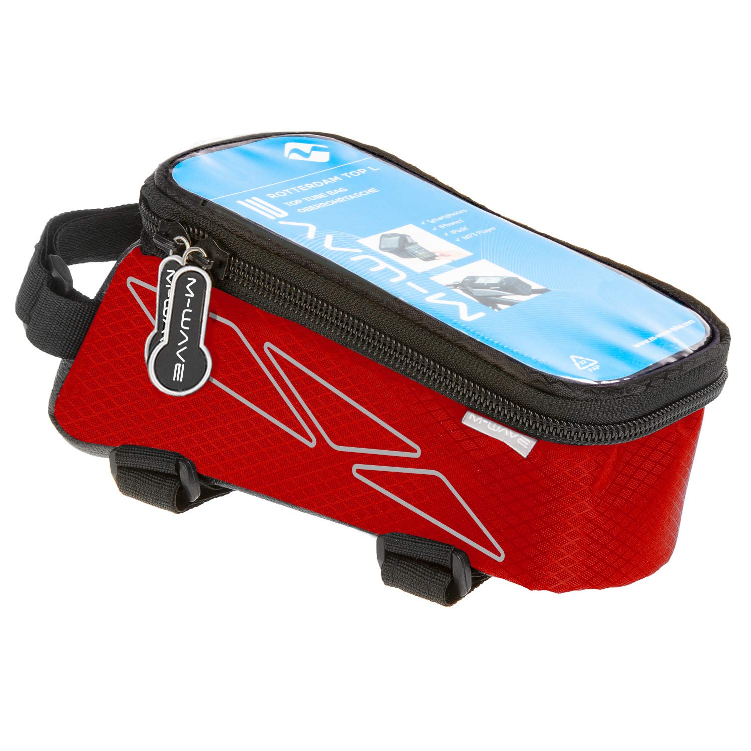 m-wave-rotterdam-handytasche-oberrohrtasche-pink-smartphone image 8