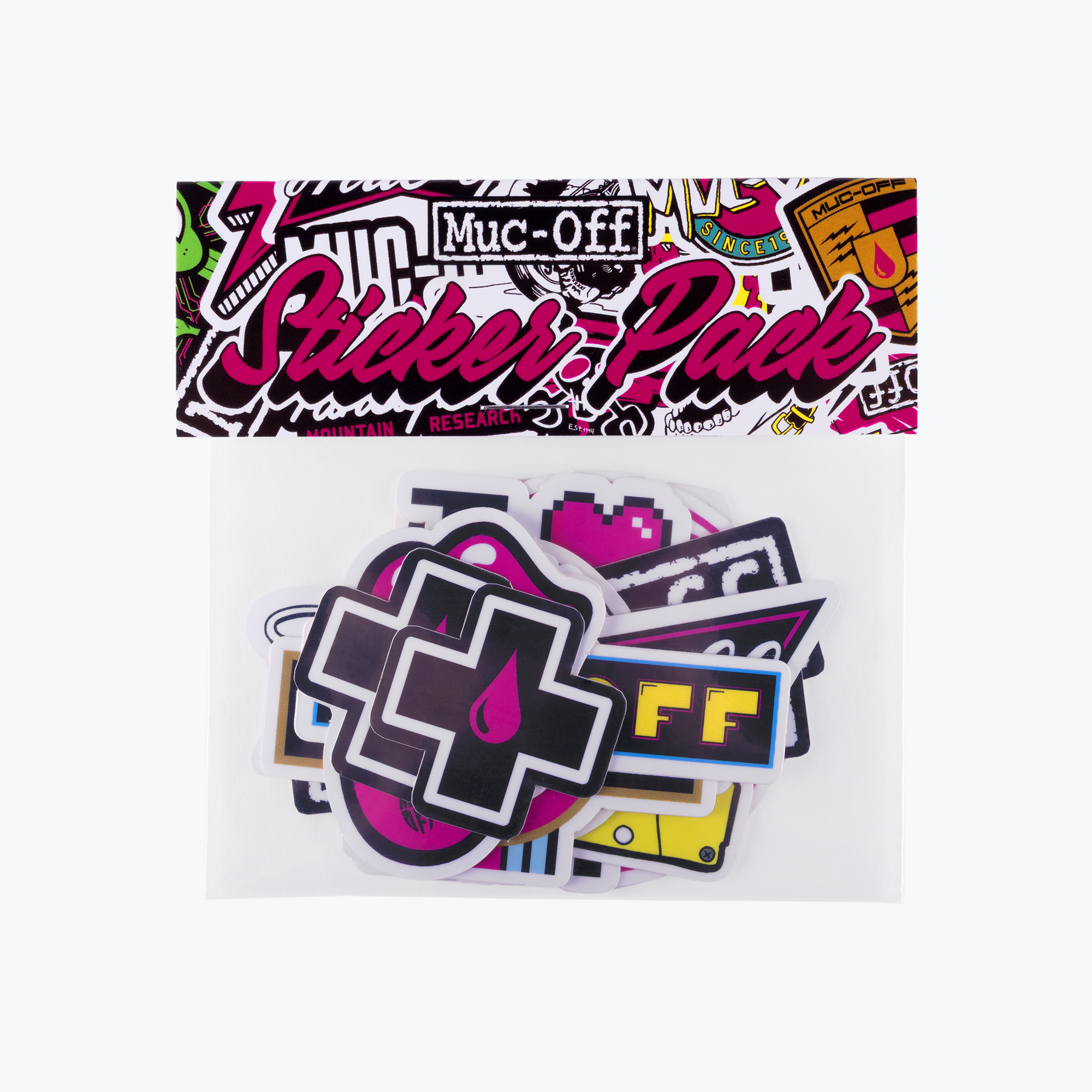 muc-off-sticker-pack-2-aufkleber-set-f-r-rahmen-helm image 2