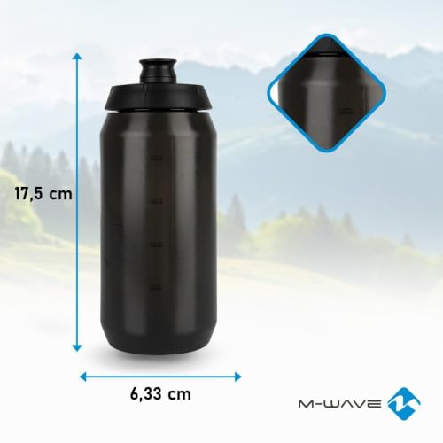 m-wave-pbo-550-trinkflasche-550-ml-schwarz-transparent image 8