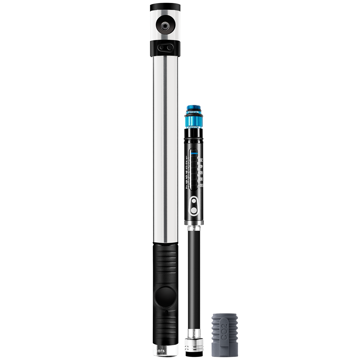 crankbrothers-klic-hp-gauge-co2-minipumpe-midnight image 2