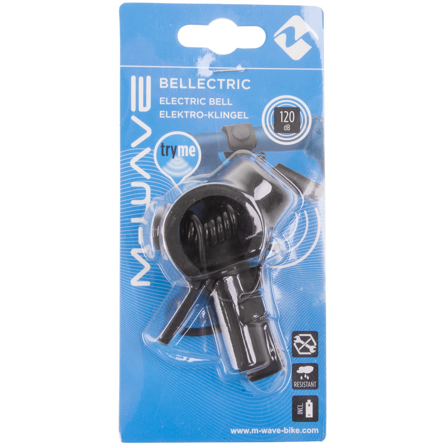 m-wave-fahrradklingel-elektrisch-120-db-wasserfest-22-2-31-8-mm image 3