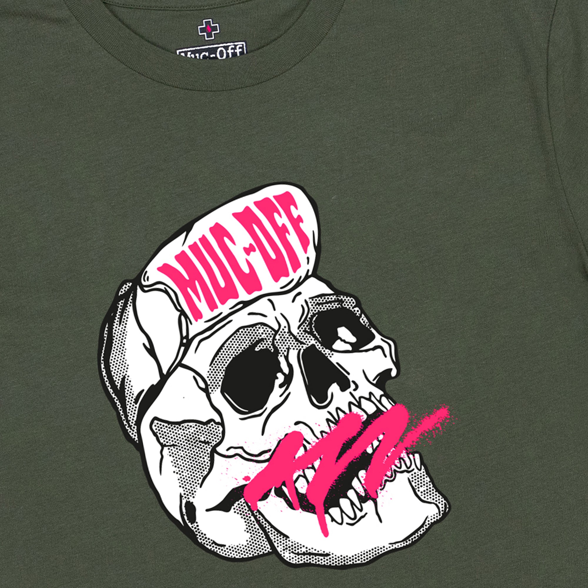 muc-off-skull-t-shirt-khaki-gr-l-bio-baumwolle image 4