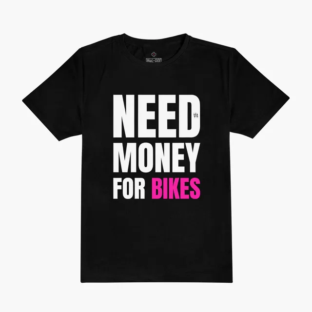 muc-off-need-money-for-bikes-t-shirt-baumwolle-schwarz image 1