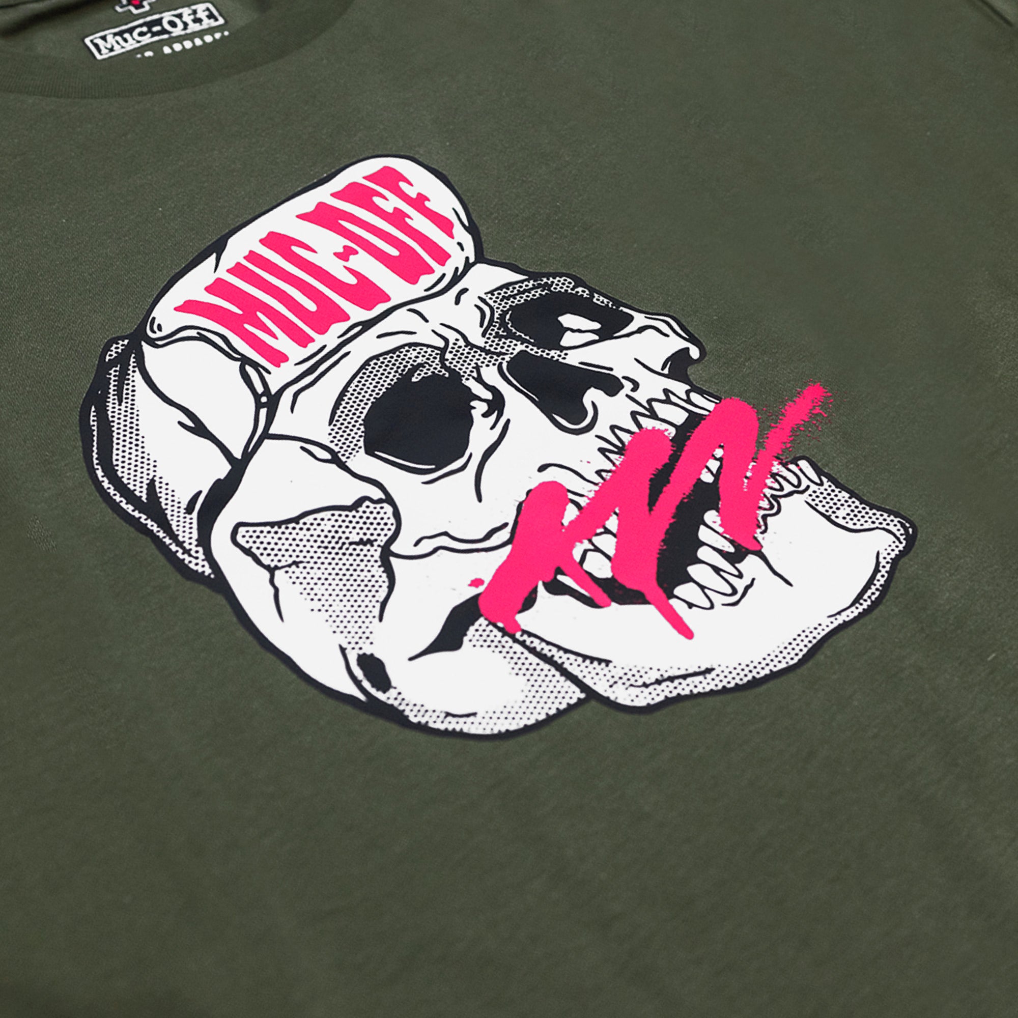 muc-off-skull-t-shirt-khaki-gr-l-bio-baumwolle image 3